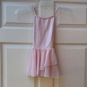 🩰Pink Kids Dance or Ballet Leotard 4T with soft Tutu